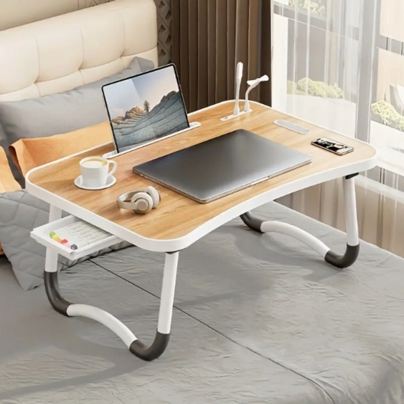 Other - X521 Ultra Large Multi Functional Laptop Bed Table with CHARGING PORTS